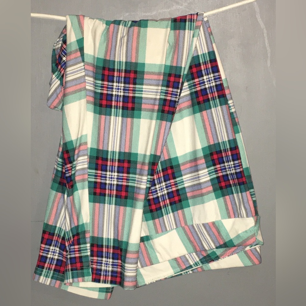 Plaid leggings